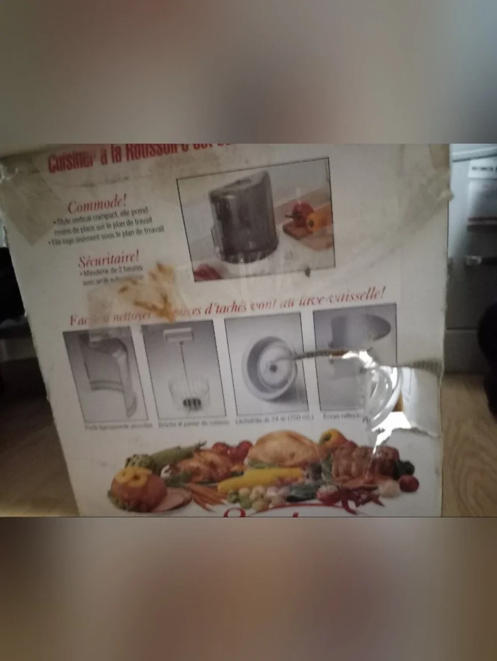 Sunbeam Carousel Rotisserie Oven (Model 4780) Smokeless Roasting Cookware Rack
